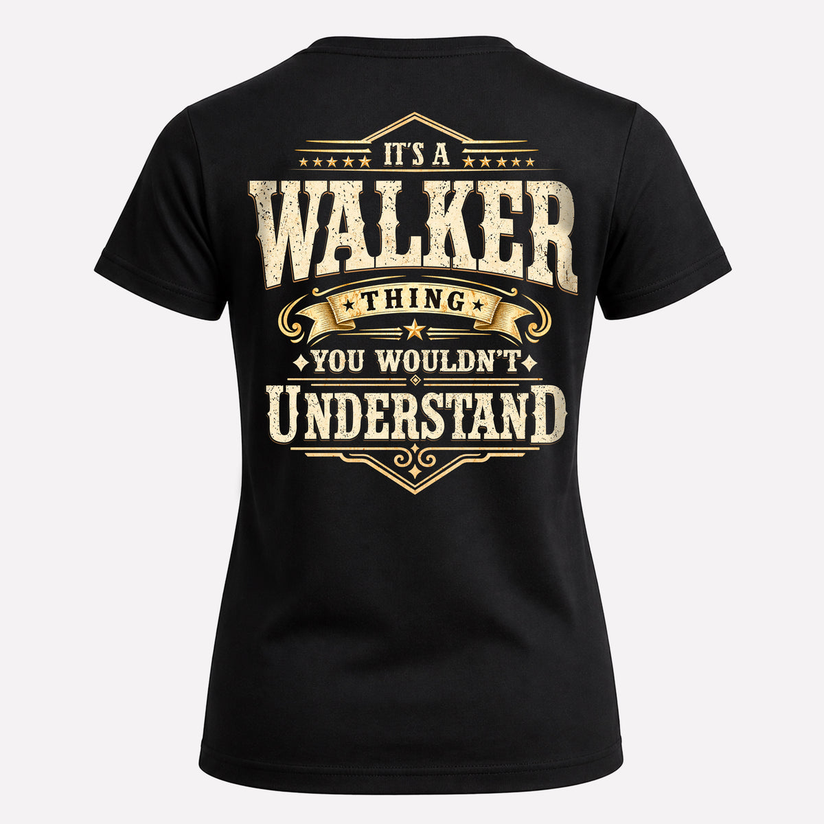 WALKER HH-F003–Personalized Name Quote Apparel “It’s an NAME Thing You Wouldn’t Understand”