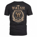 WALSH 2K-101–Personalized Name Quote Apparel “I Am NAME May Not Be Perfect But I Am Limited Edition”