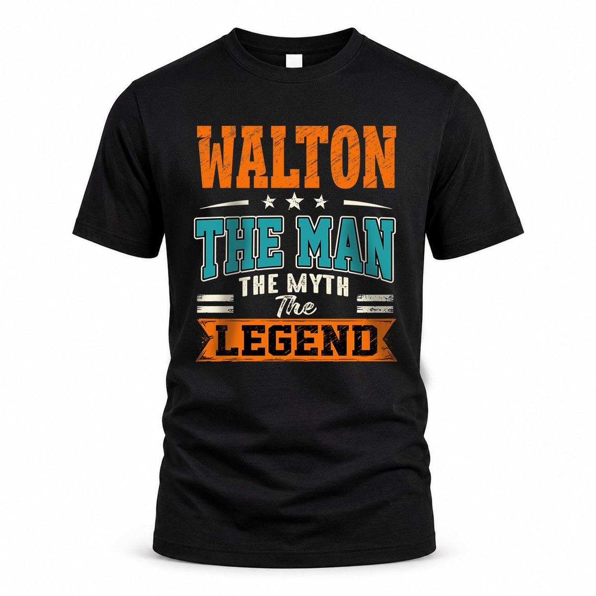 WALTON HH F007 The Man The Myth The Legend Personalized Shirt – Gift for Men