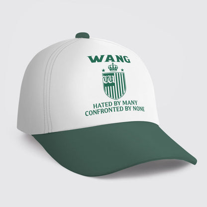 WANG HL05-CP79 Hated By Many Confronted By None Royal Cap