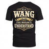 WANG HH-F003–Personalized Name Quote Apparel “It’s an NAME Thing You Wouldn’t Understand”