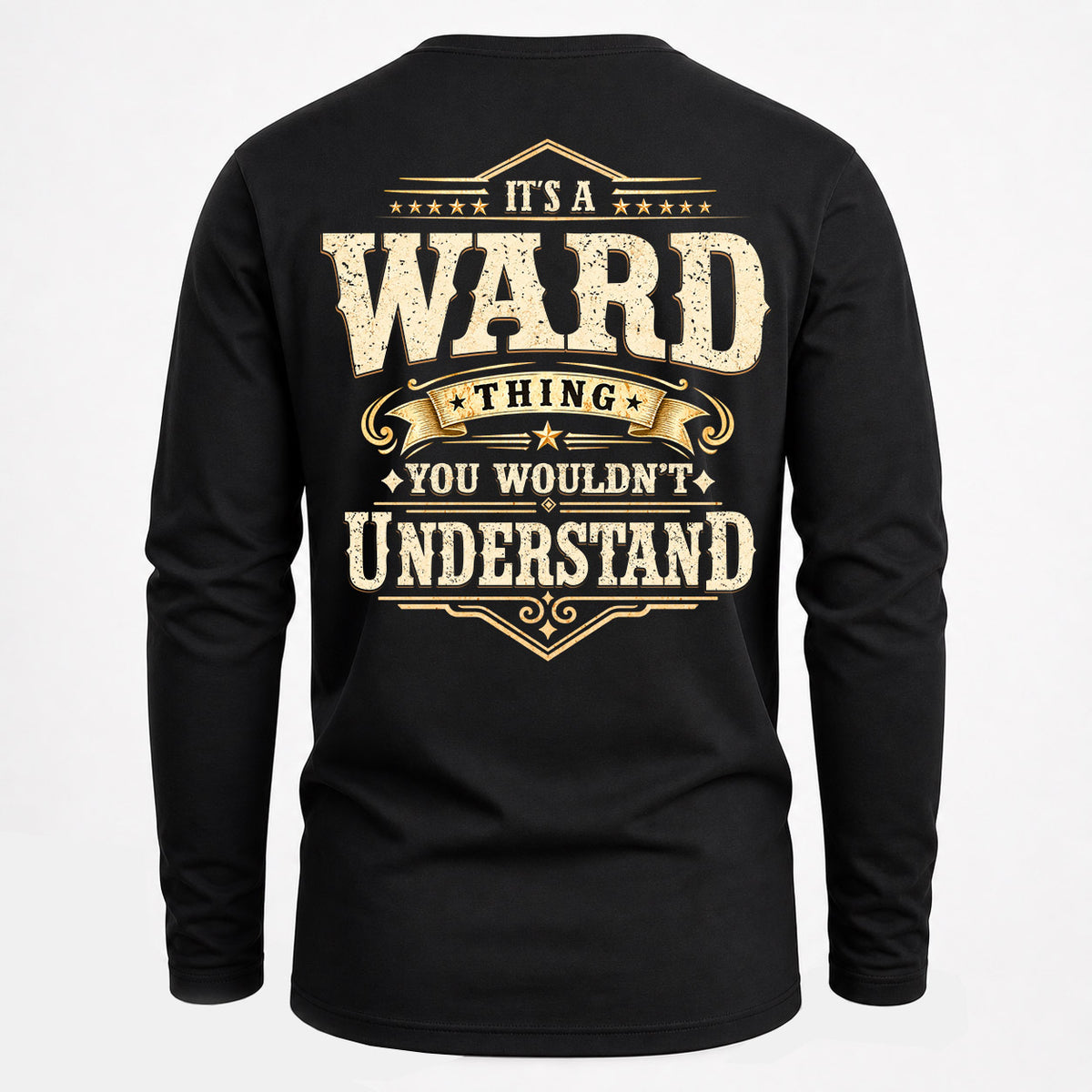 WARD HH-F003–Personalized Name Quote Apparel “It’s an NAME Thing You Wouldn’t Understand”