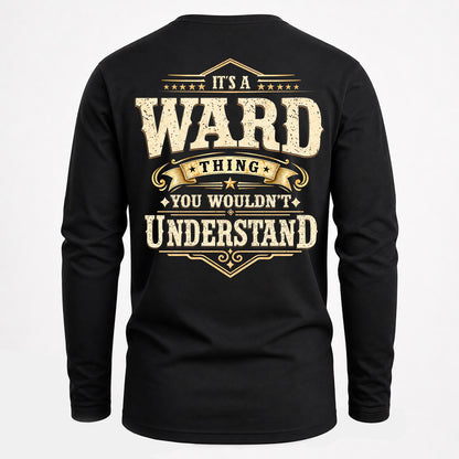 WARD HH-F003–Personalized Name Quote Apparel “It’s an NAME Thing You Wouldn’t Understand”