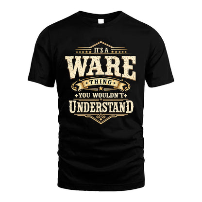 WARE HH-F009–Personalized Name Quote Apparel “It’s an NAME Thing You Wouldn’t Understand”