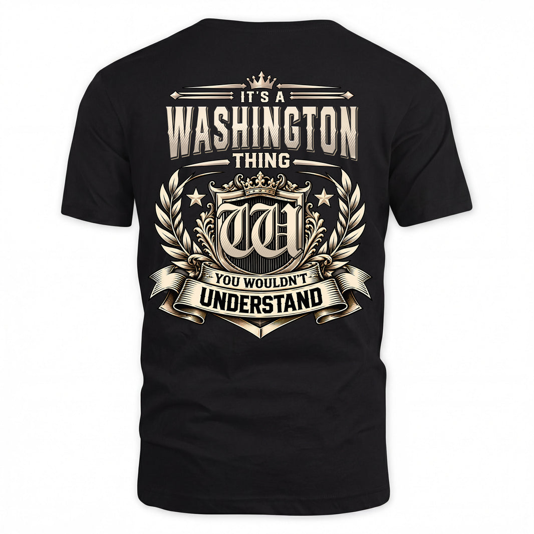 WASHINGTON HH-F006 Thing Personalized Name T Shirt – You Wouldn’t Understand