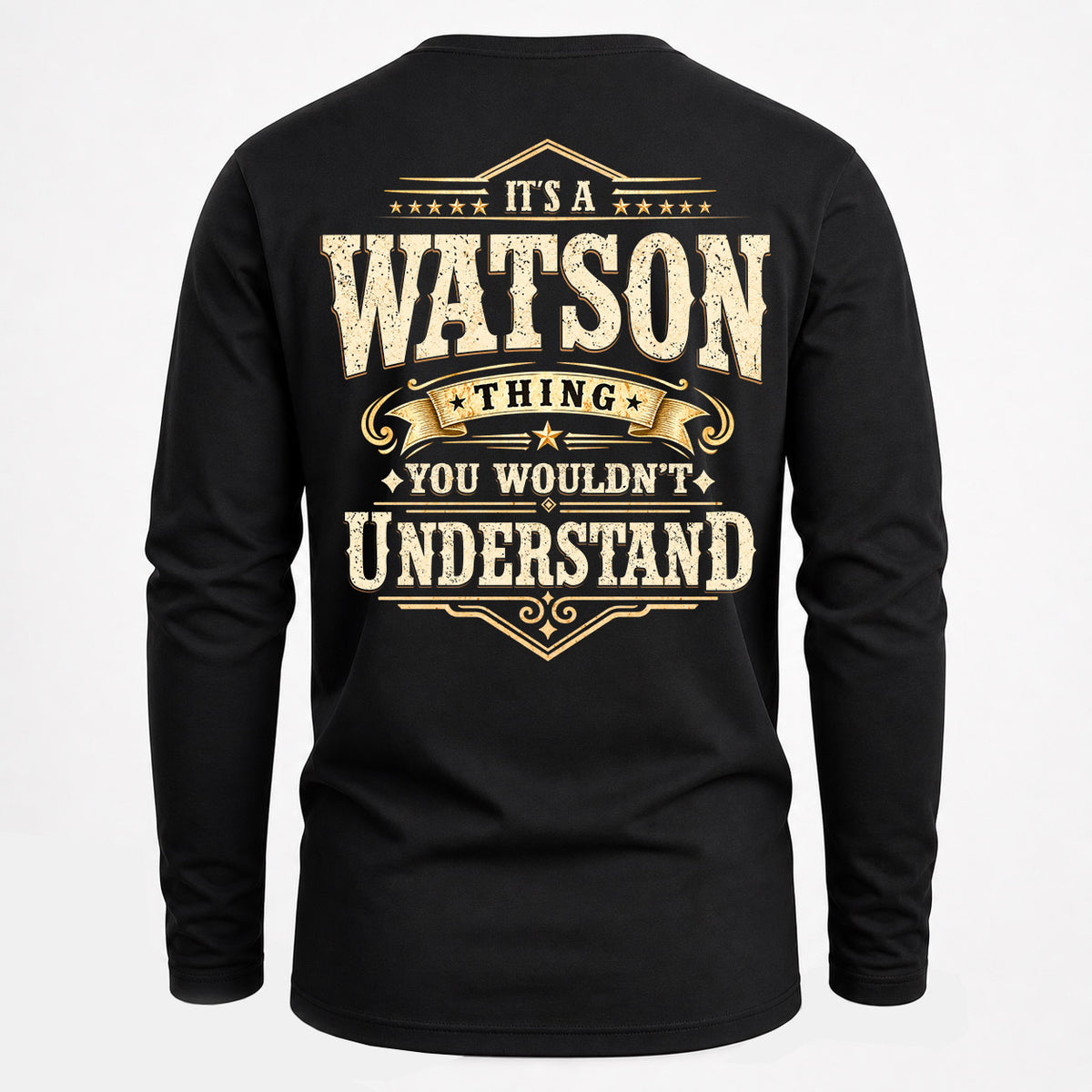 WATSON HH-F003–Personalized Name Quote Apparel “It’s an NAME Thing You Wouldn’t Understand”