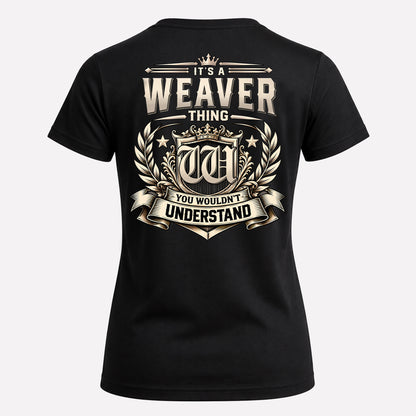 WEAVER HH-F006 Thing Personalized Name T Shirt – You Wouldn’t Understand