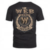 WEB 2K-101–Personalized Name Quote Apparel “I Am NAME May Not Be Perfect But I Am Limited Edition”