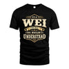 WEI HH-F009–Personalized Name Quote Apparel “It’s an NAME Thing You Wouldn’t Understand”