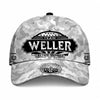 WELLER TC01 HH79 Team Your Name Hat, Personalized Camo Baseball Cap, Custom Family Gift, Gift for Him Her