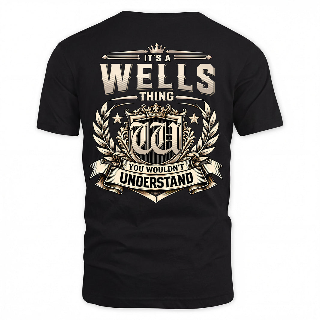 WELLS HH-F006 Thing Personalized Name T Shirt – You Wouldn’t Understand