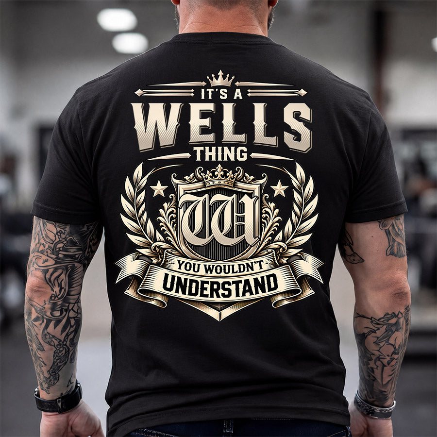 WELLS HH-F006 Thing Personalized Name T Shirt – You Wouldn’t Understand