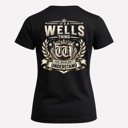 WELLS HH-F006 Thing Personalized Name T Shirt – You Wouldn’t Understand