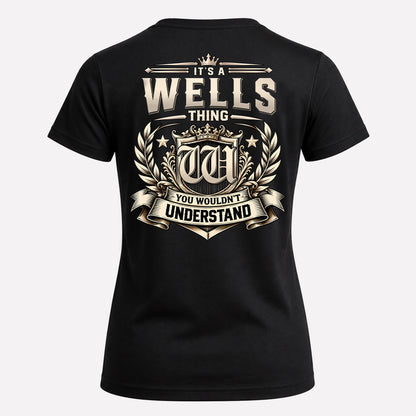 WELLS HH-F006 Thing Personalized Name T Shirt – You Wouldn’t Understand