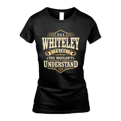 WHITELEY HH-F009–Personalized Name Quote Apparel “It’s an NAME Thing You Wouldn’t Understand”