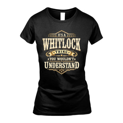 WHITLOCK HH-F009–Personalized Name Quote Apparel “It’s an NAME Thing You Wouldn’t Understand”