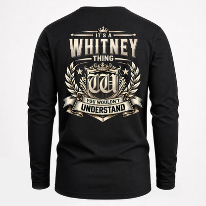 WHITNEY HH-F006 Thing Personalized Name T Shirt – You Wouldn’t Understand