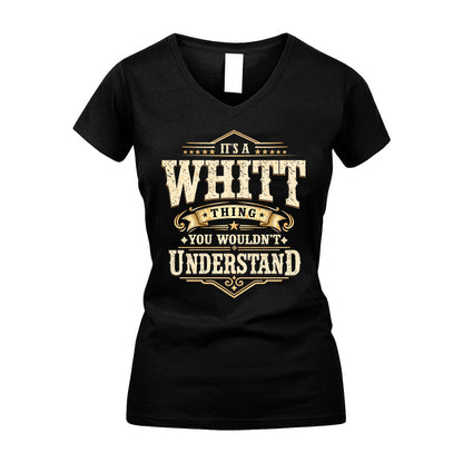 WHITT HH-F009–Personalized Name Quote Apparel “It’s an NAME Thing You Wouldn’t Understand”