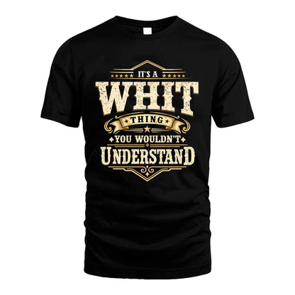WHIT HH-F009–Personalized Name Quote Apparel “It’s an NAME Thing You Wouldn’t Understand”