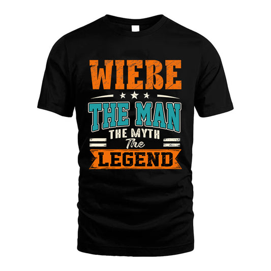 WIEBE HH F007 The Man The Myth The Legend Personalized Shirt – Gift for Men