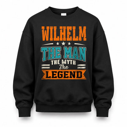 WILHELM HH F007 The Man The Myth The Legend Personalized Shirt – Gift for Men