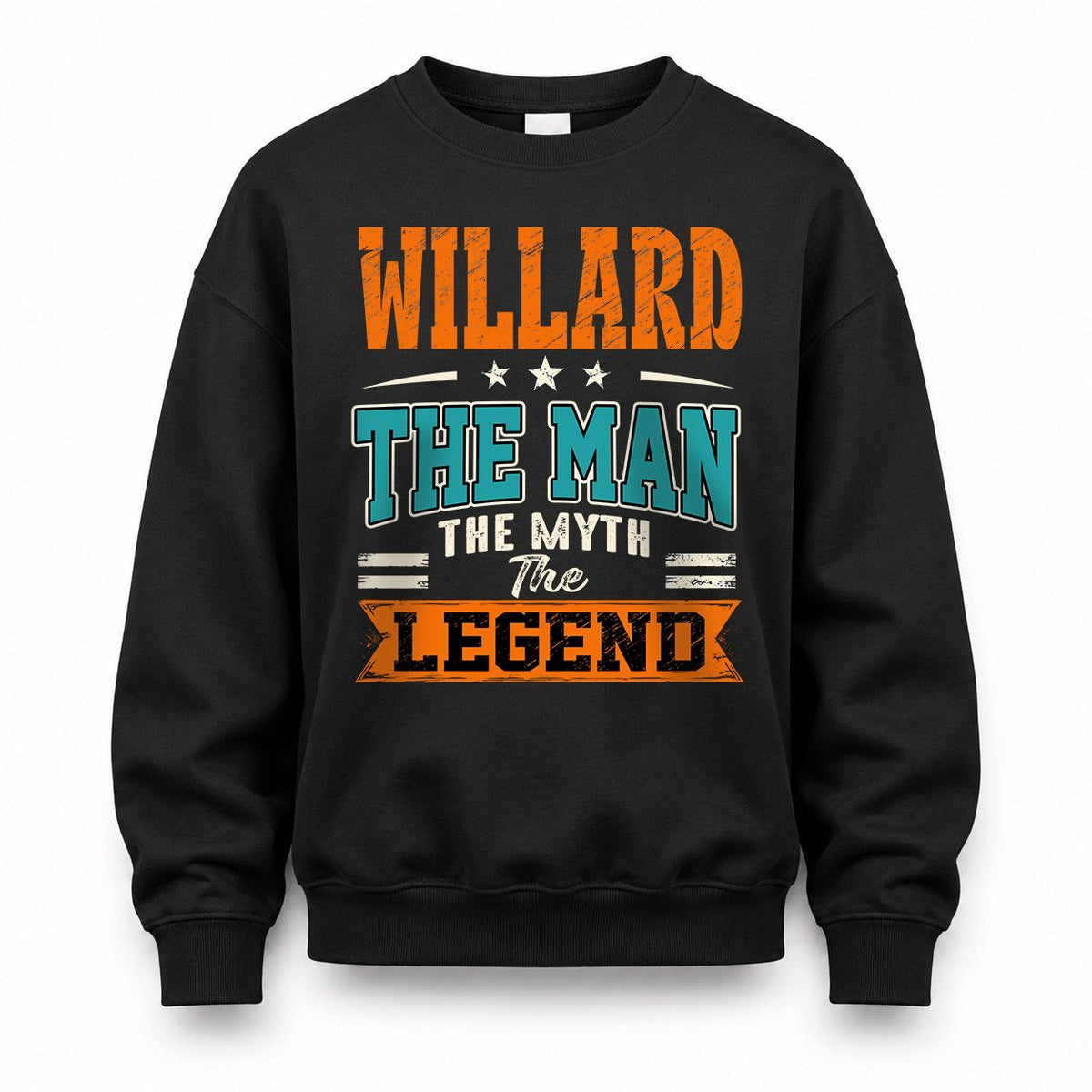 WILLARD HH F007 The Man The Myth The Legend Personalized Shirt – Gift for Men