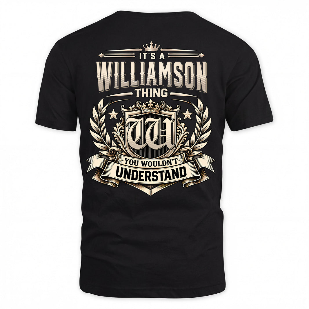 WILLIAMSON HH-F006 Thing Personalized Name T Shirt – You Wouldn’t Understand