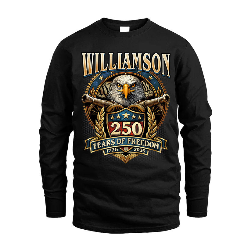 WILLIAMSON HH88-K250-104...250 Years Of Freedom 1776-2026