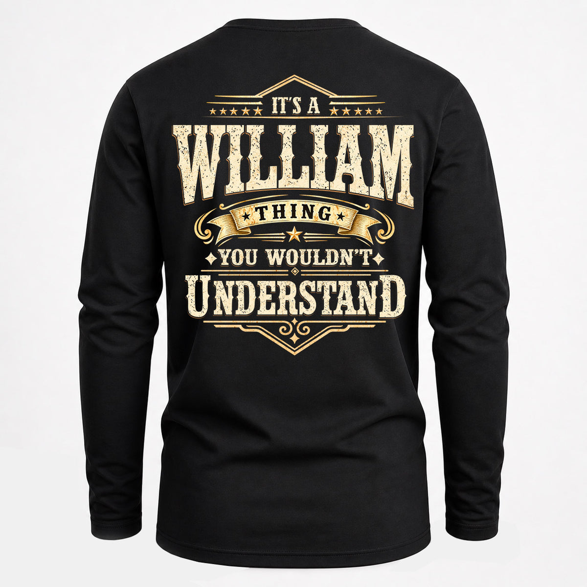 WILLIAM HH-F003–Personalized Name Quote Apparel “It’s an NAME Thing You Wouldn’t Understand”
