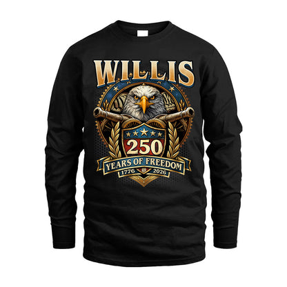WILLIS HH88-K250-104...250 Years Of Freedom 1776-2026