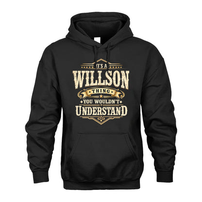 WILLSON HH-F009–Personalized Name Quote Apparel “It’s an NAME Thing You Wouldn’t Understand”