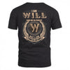 WILL 2K-101–Personalized Name Quote Apparel “I Am NAME May Not Be Perfect But I Am Limited Edition”