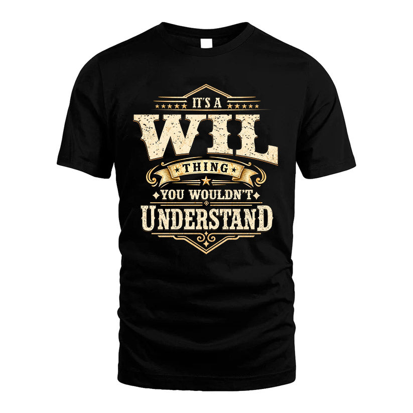 WIL HH-F009–Personalized Name Quote Apparel “It’s an NAME Thing You Wouldn’t Understand”