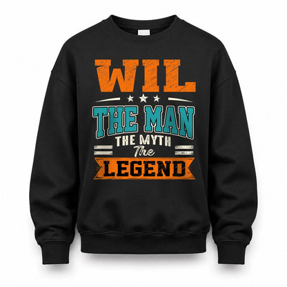 WIL HH F007 The Man The Myth The Legend Personalized Shirt – Gift for Men