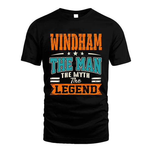 WINDHAM HH F007 The Man The Myth The Legend Personalized Shirt – Gift for Men