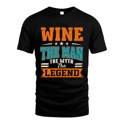 WINE HH F007 The Man The Myth The Legend Personalized Shirt – Gift for Men