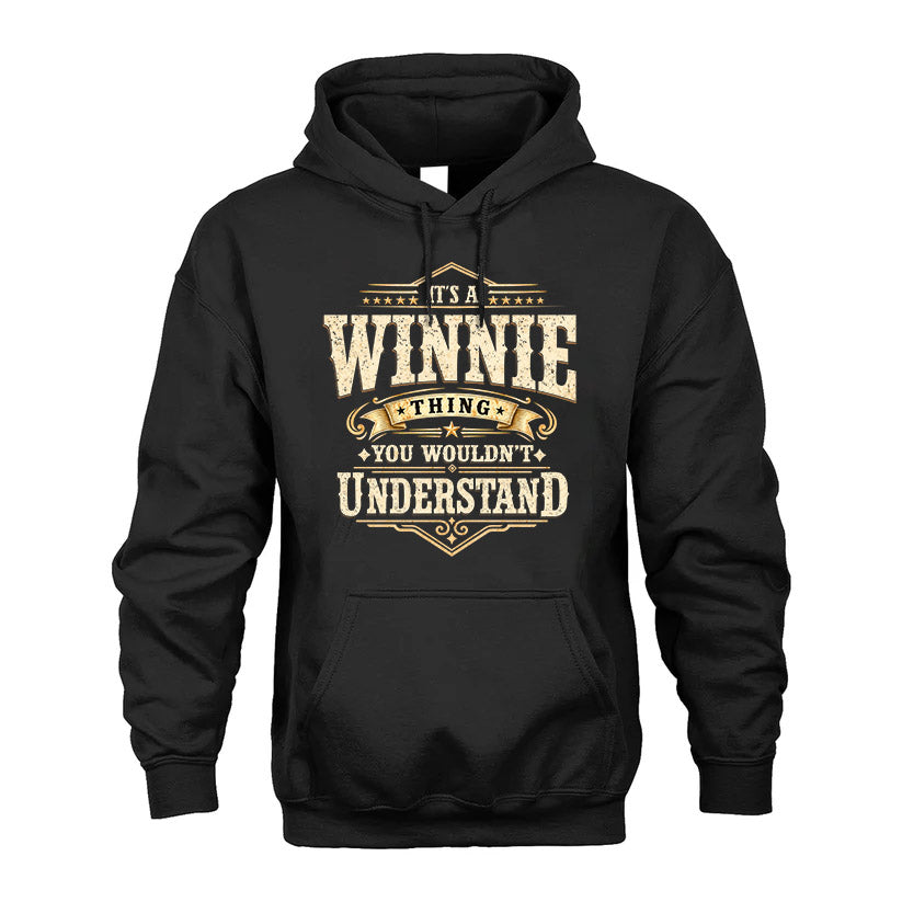 WINNIE HH-F009–Personalized Name Quote Apparel “It’s an NAME Thing You Wouldn’t Understand”