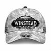 WINSTEAD TC01 HH79 Team Your Name Hat, Personalized Camo Baseball Cap, Custom Family Gift, Gift for Him Her