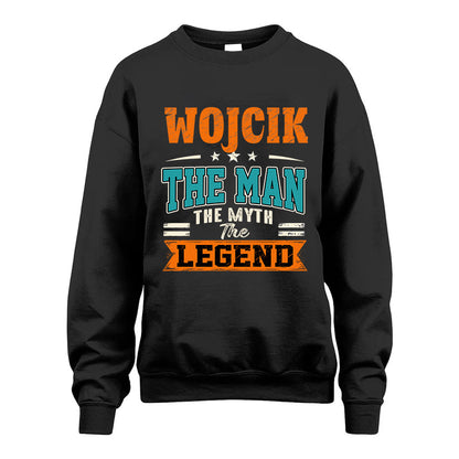 WOJCIK HH F007 The Man The Myth The Legend Personalized Shirt – Gift for Men