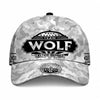 WOLF TC01 HH79 Team Your Name Hat, Personalized Camo Baseball Cap, Custom Family Gift, Gift for Him Her