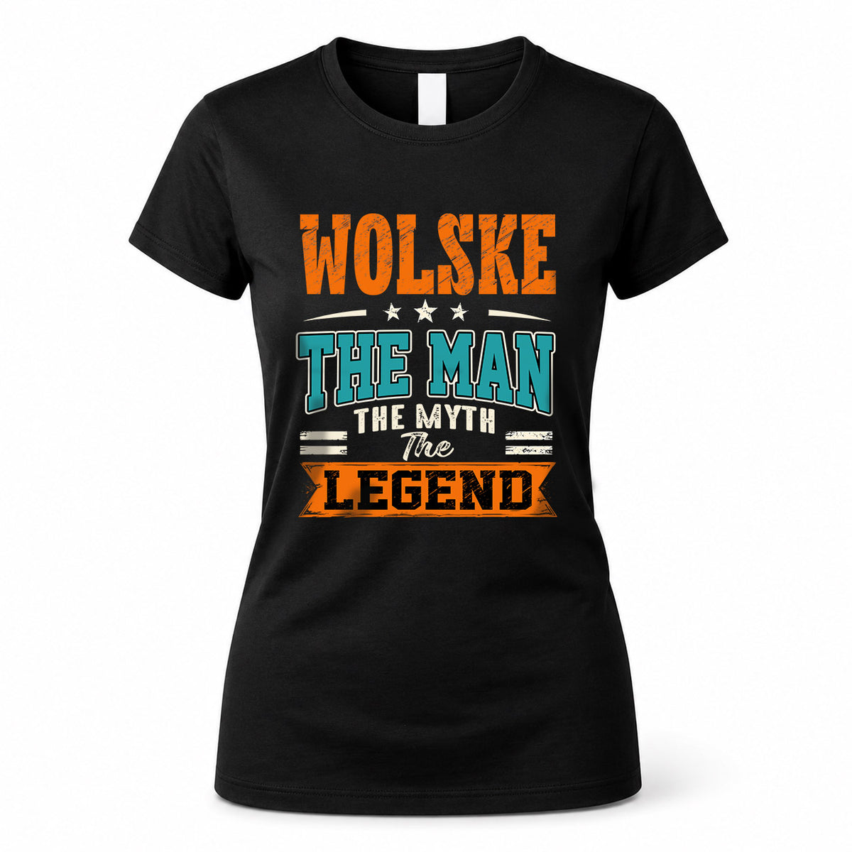 WOLSKE HH F007 The Man The Myth The Legend Personalized Shirt – Gift for Men