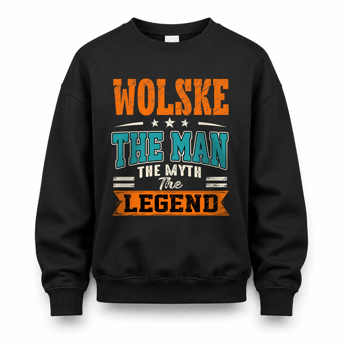 WOLSKE HH F007 The Man The Myth The Legend Personalized Shirt – Gift for Men