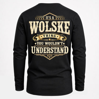 WOLSKE HH-F003–Personalized Name Quote Apparel “It’s an NAME Thing You Wouldn’t Understand”