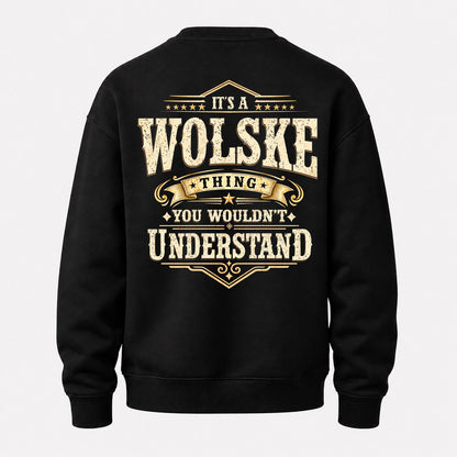 WOLSKE HH-F003–Personalized Name Quote Apparel “It’s an NAME Thing You Wouldn’t Understand”