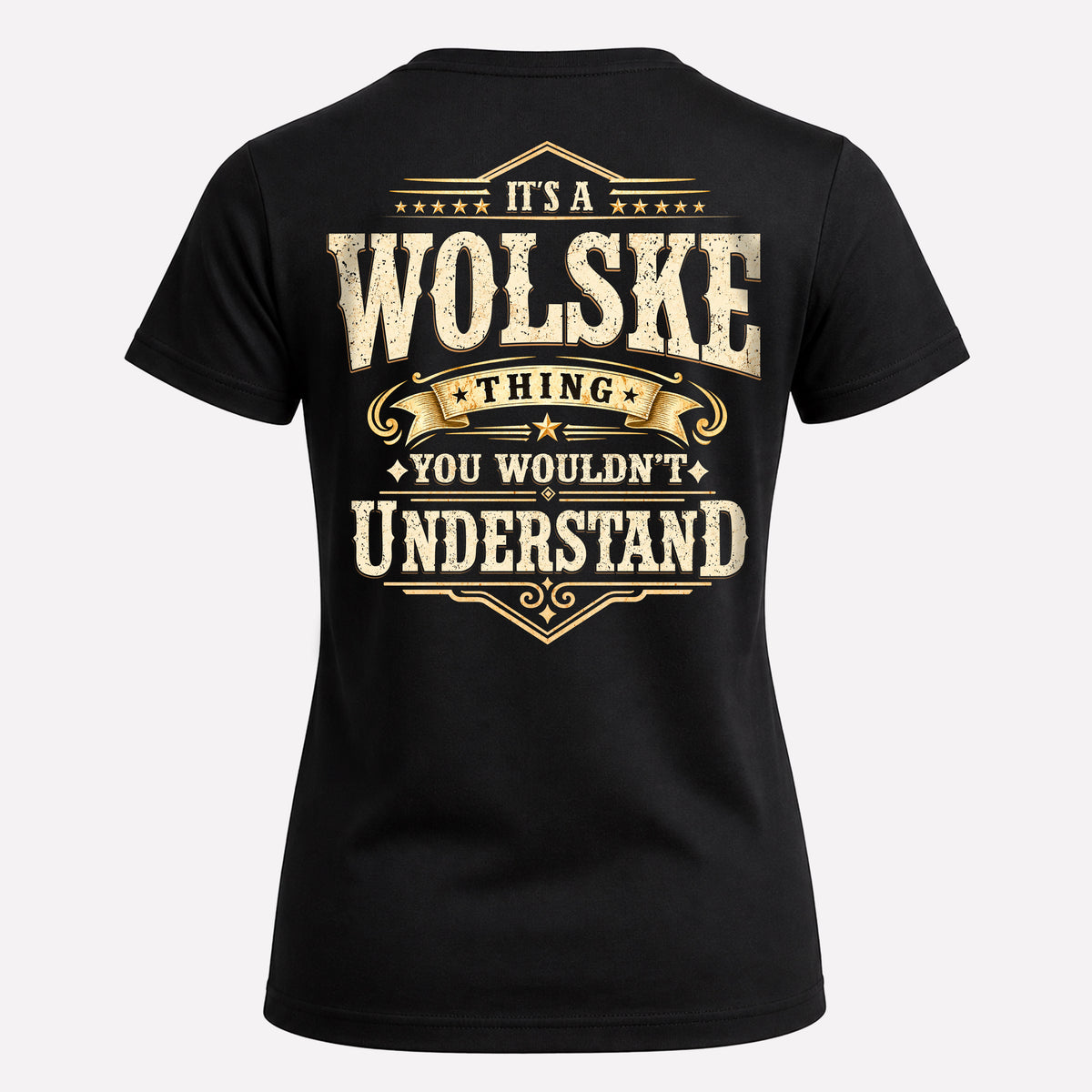 WOLSKE HH-F003–Personalized Name Quote Apparel “It’s an NAME Thing You Wouldn’t Understand”