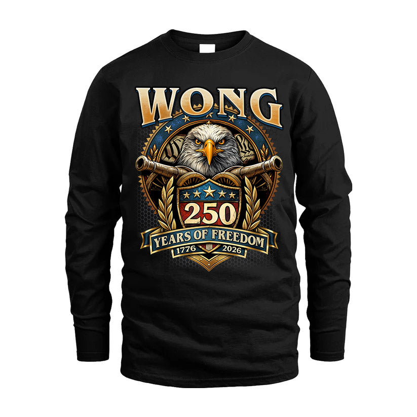 WONG HH88-K250-104...250 Years Of Freedom 1776-2026