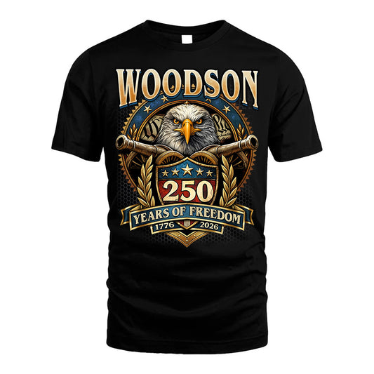 WOODSON HH88-K250-104...250 Years Of Freedom 1776-2026