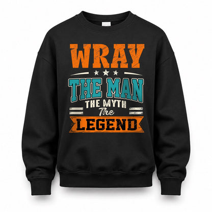 WRAY HH F007 The Man The Myth The Legend Personalized Shirt – Gift for Men