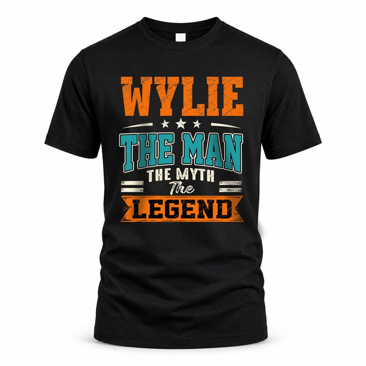 WYLIE HH F007 The Man The Myth The Legend Personalized Shirt – Gift for Men