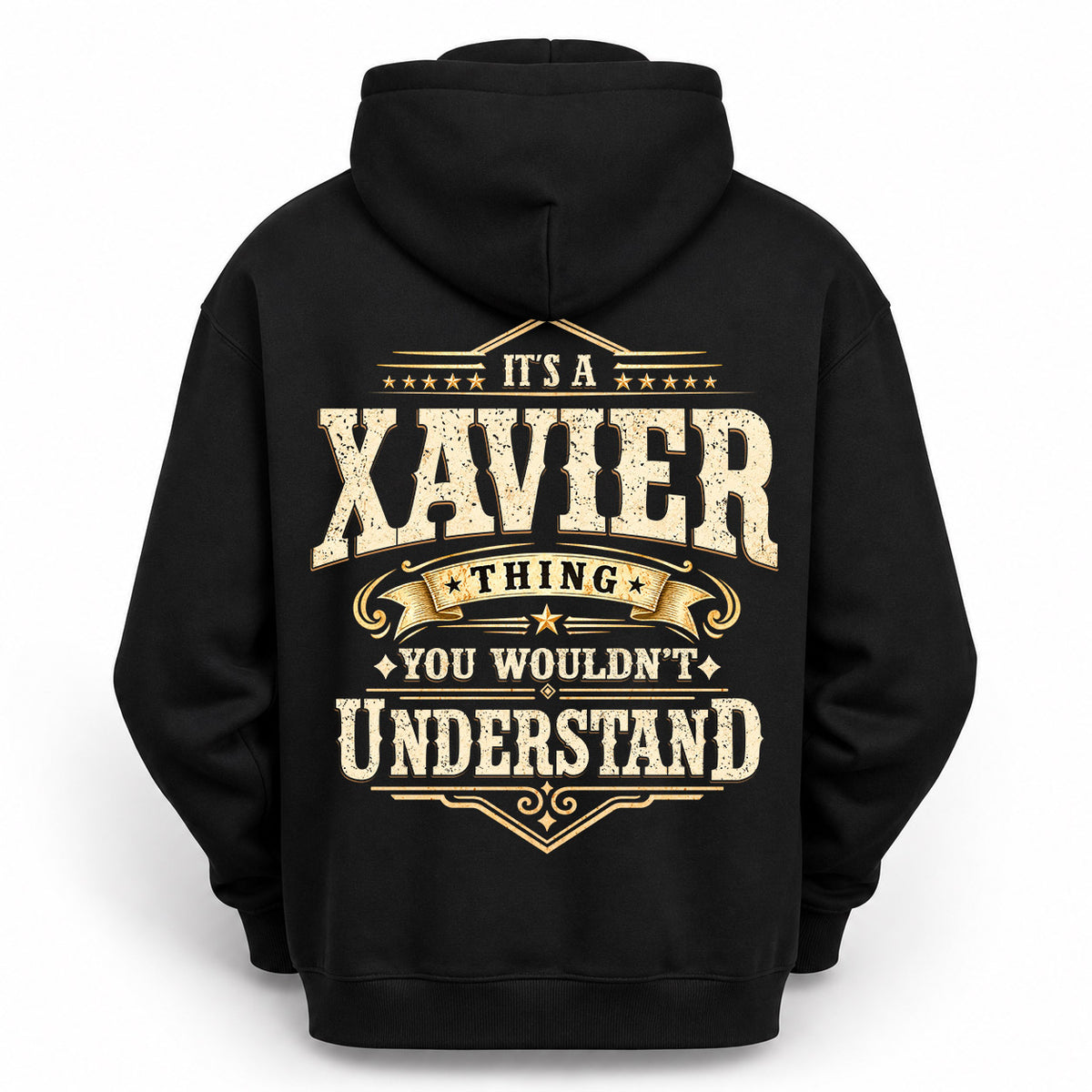 XAVIER HH-F003–Personalized Name Quote Apparel “It’s an NAME Thing You Wouldn’t Understand”